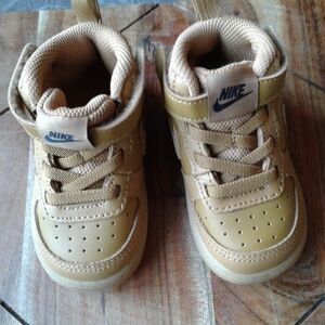 Baby Nike Tan High Top Sneakers